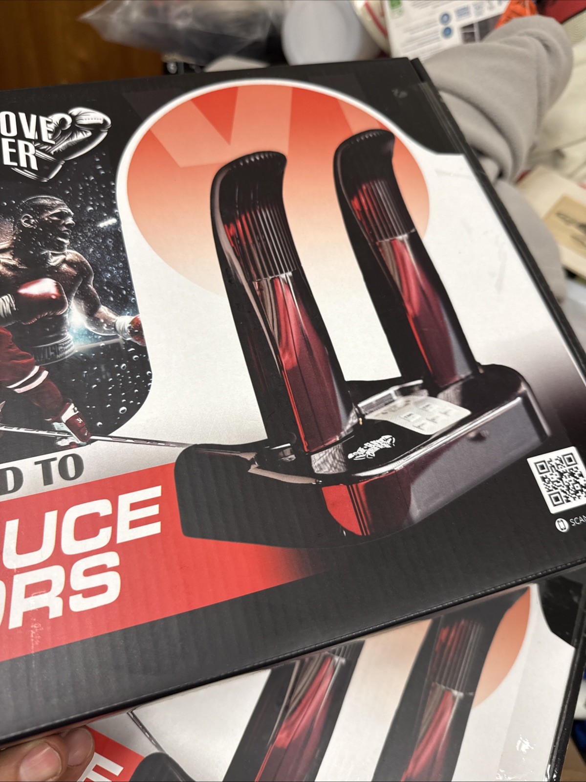 V2 Boxing Glove Drying System with Thermal. eating, Air Treatment Cycle