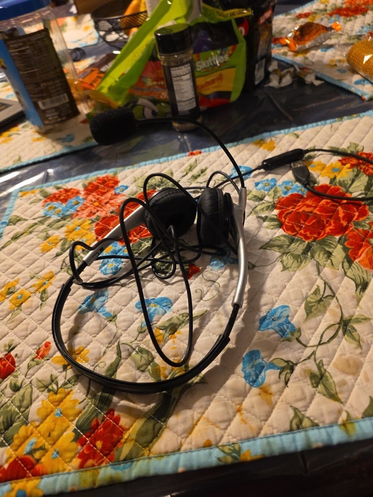 Logitech Over the Ear Headset And Microphone