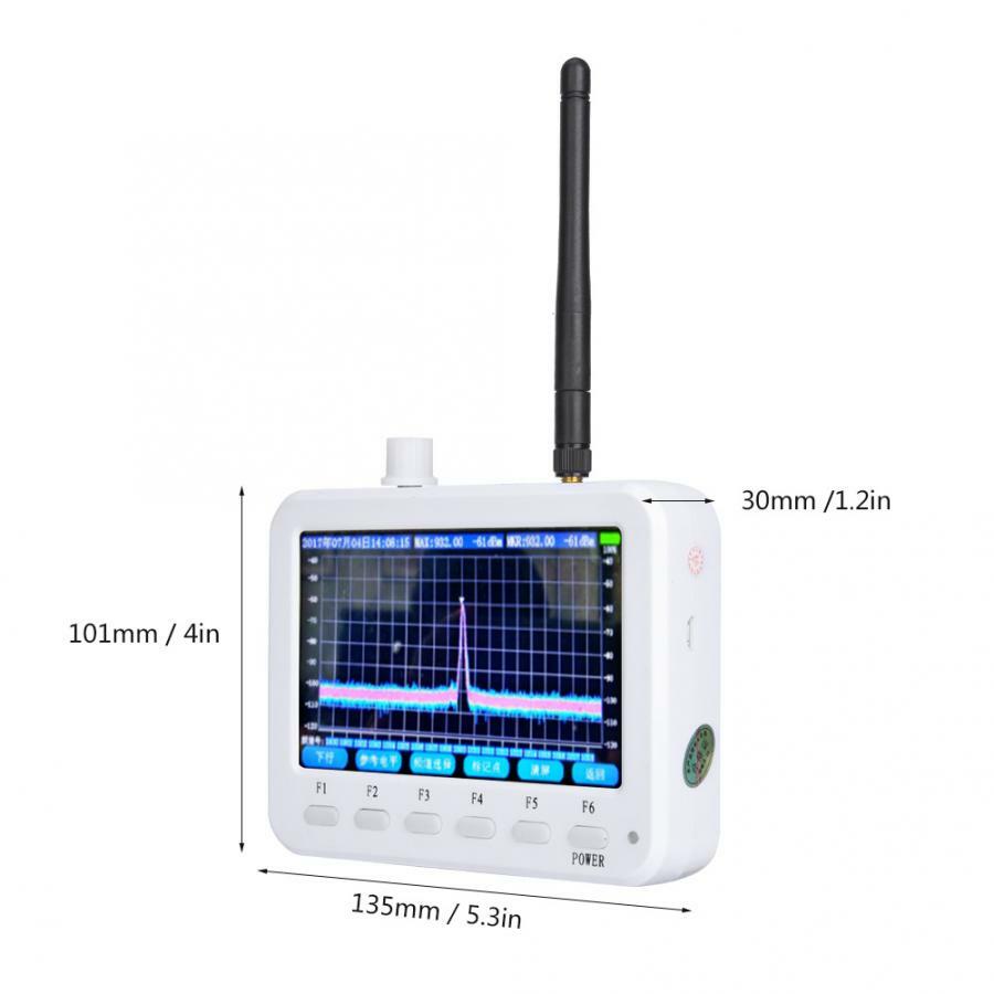 XT-129-AT Handheld Digital Spectrum Analyzer Frequency Meter 240-960MHz