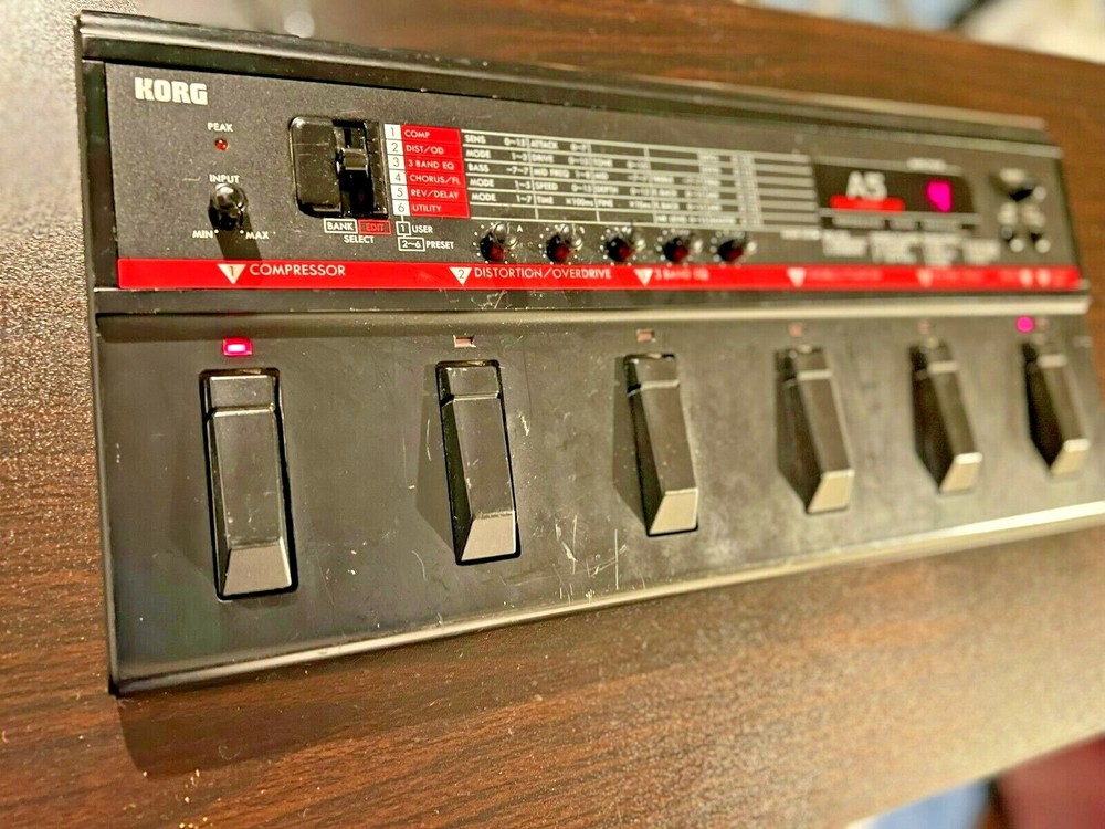 Korg A5 Bass Multi-FX Signal Processor Pedal - Used