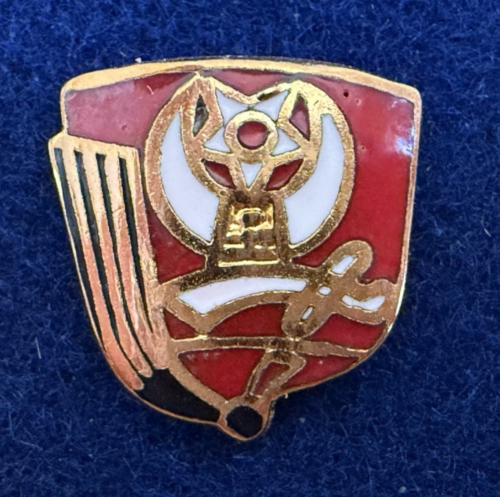 Vintage Masonic Tie Tack With Case