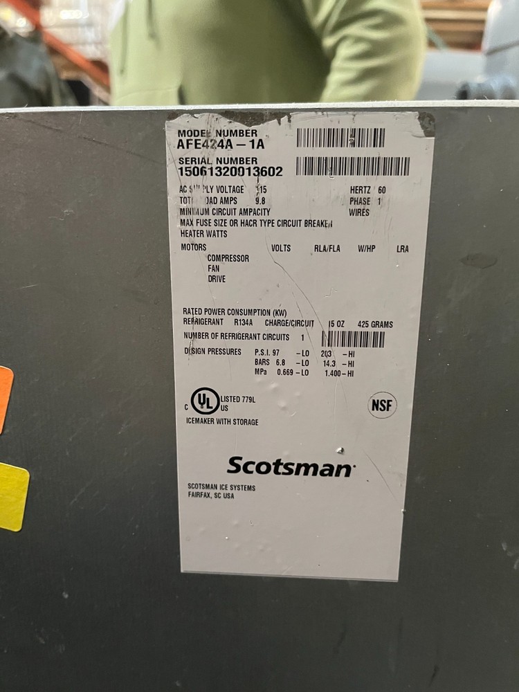 Scotsman Flake Ice Machine-"Hospital Ice"