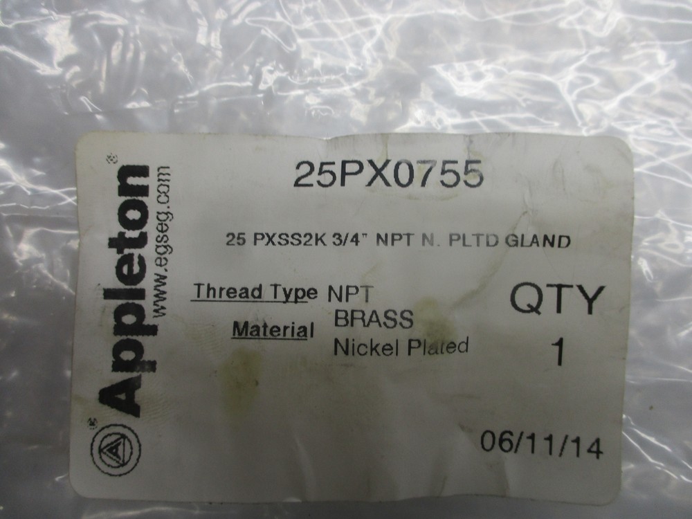 APPLETON 25PX0755 3/4" KIT NSMP