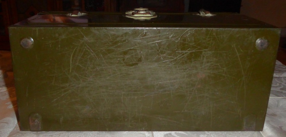 Vintage Metal Tackle / Tool Box