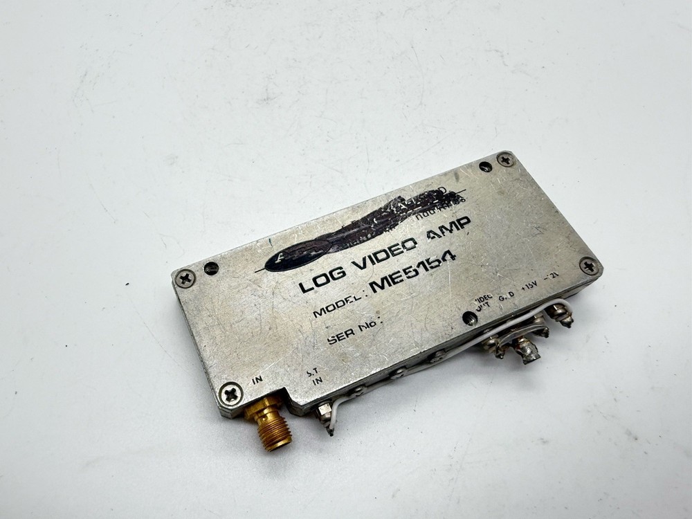 ME5154 Log Video Amplifier | RF Detection Module | SMA Input | +15V Supply