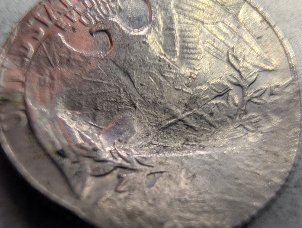 Major Machine Error On A 1974 Quarter