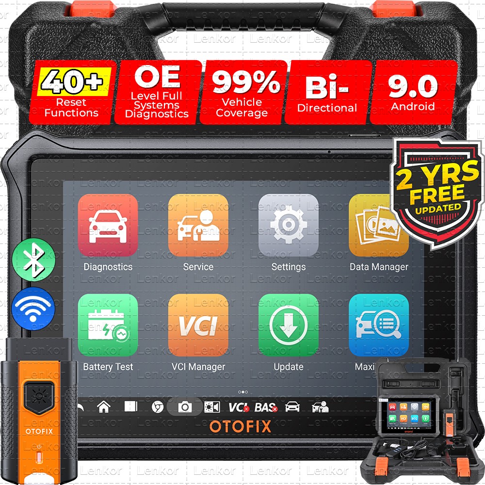 2025 OTOFIX D1 Lite Bidirectional Full System Diagnostic Tool Key Coding Scanner