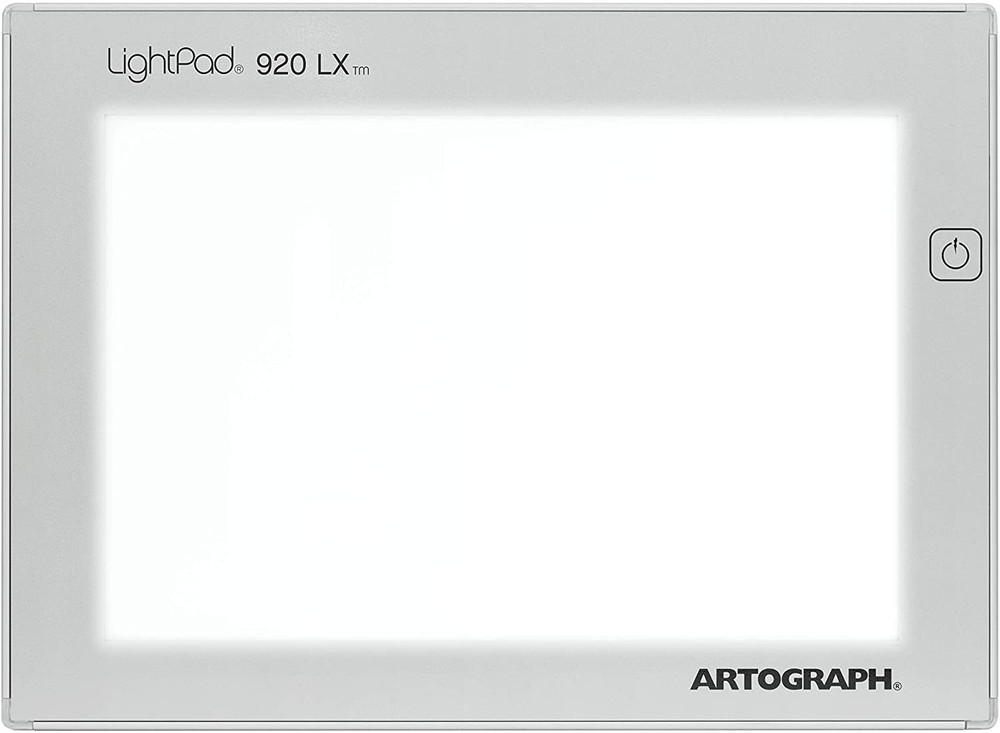 Artograph LightPad 920 LX - 9" x 6" Thin, Dimmable LED Light Box