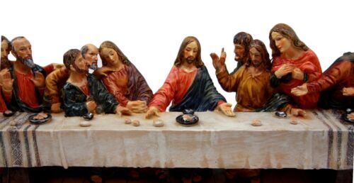 Ebros Da Vinci The Last Supper Of Jesus and Disciples Holy Communion Figurine