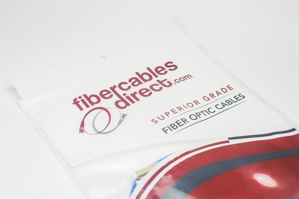 FiberCablesDirect OS2 Single-Mode Fiber Patch Cable | Length Options: 0.5M-30...
