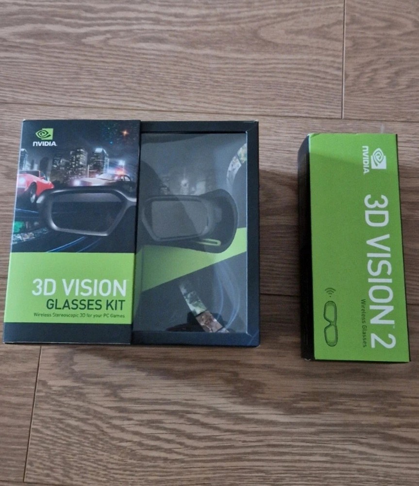 Nvidia GeForce 3D Vision Kit + 3D Vision 2 Glasses