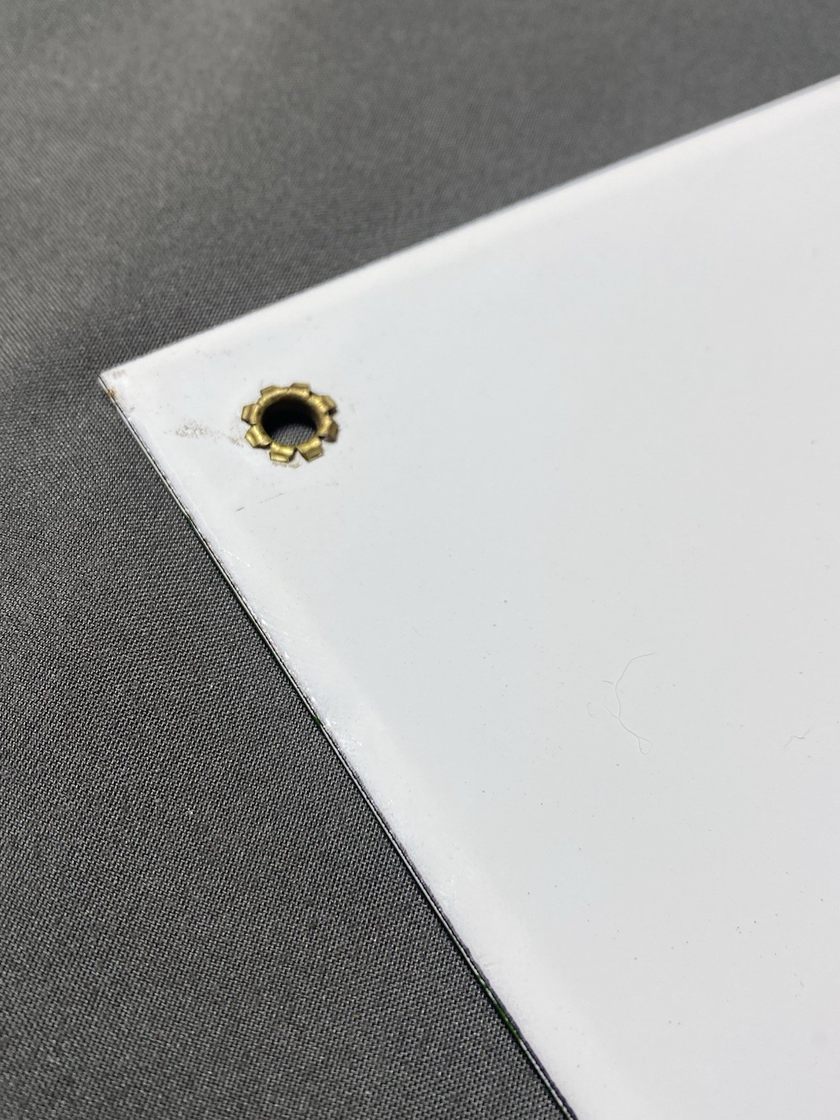 Drink Coca Cola Trade Mark Porcelain Sign 18x6”