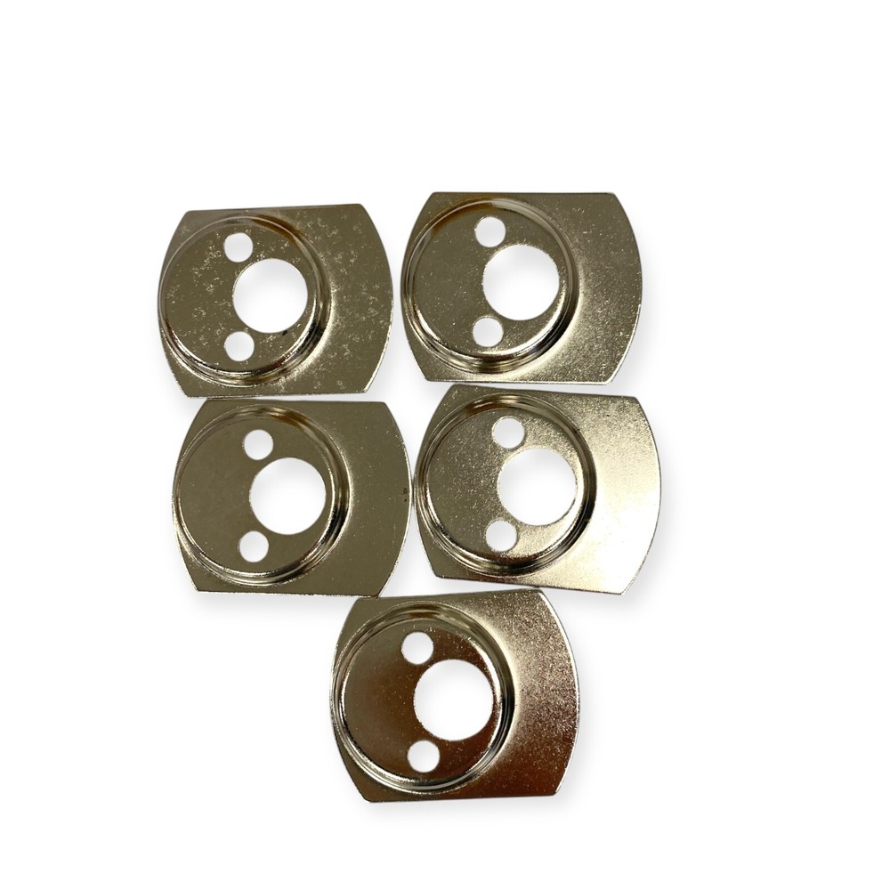 Mounting Bracket Plates 3 Hole for Various Applications, 5 Pcs