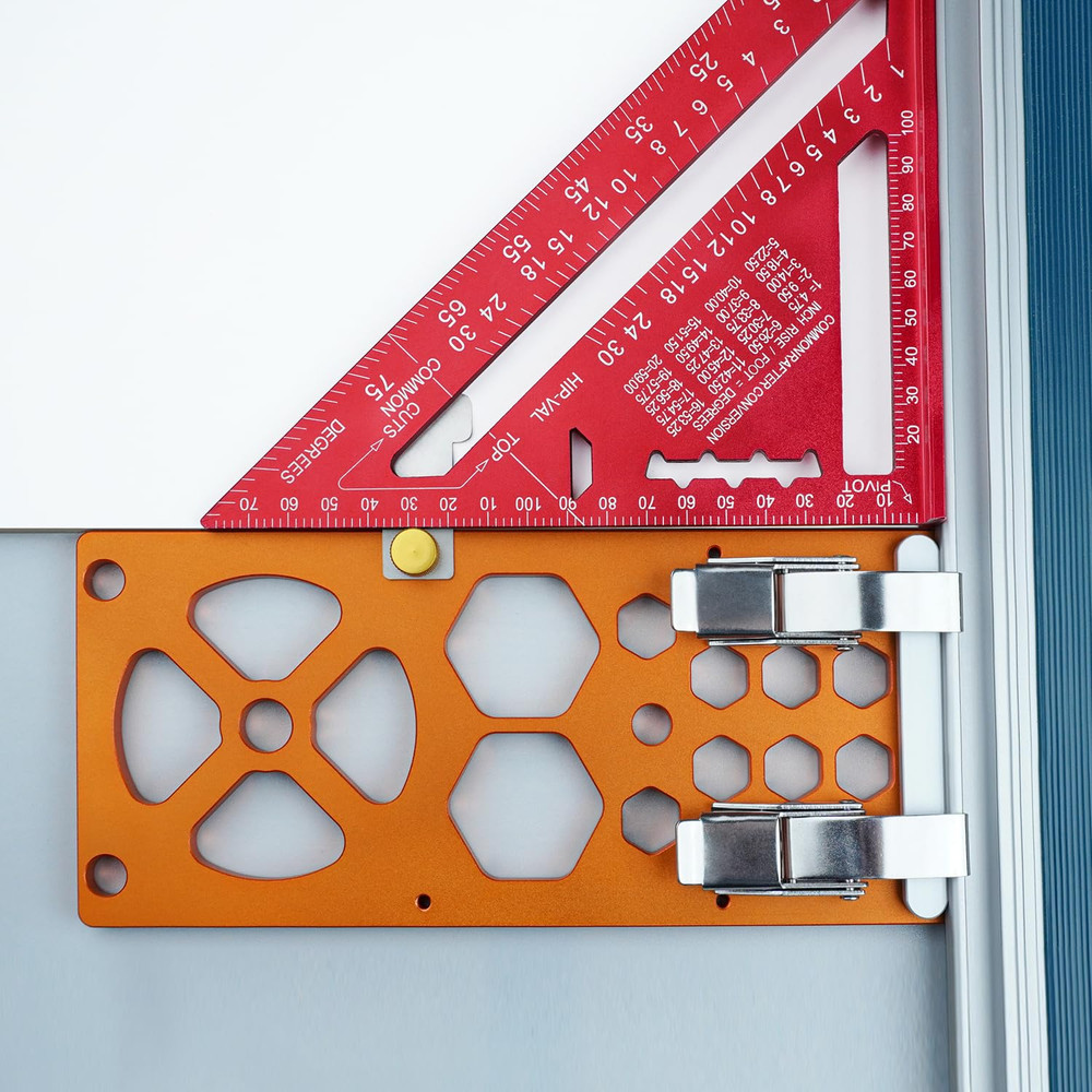 Track Saw Square Guide Rail Accessory,Guide Rail Square,Enhanced Stability for F
