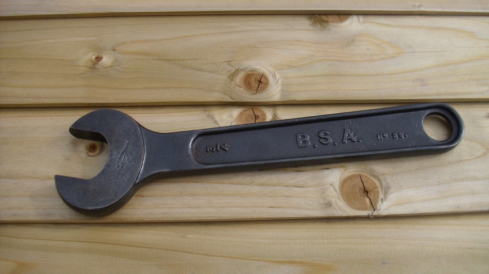 Vintage BSA NO29 Open Ended Spanner
