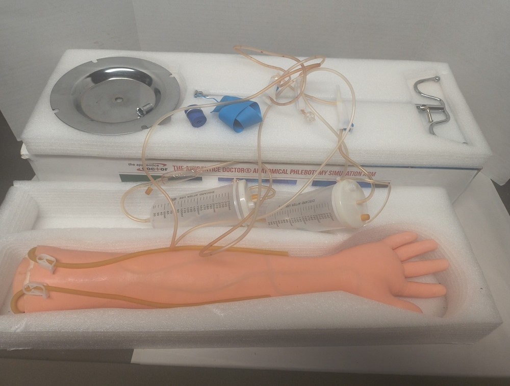 The Apprentice Doctor: Anatomical Phlebotomy Simulation Arm IV Practice Arm