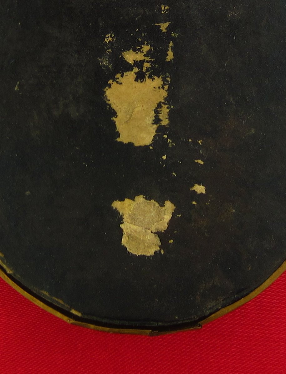 Antique SACRED HEART EX VOTO Reliquary Catholic French Domed Glass CROWN THORNS