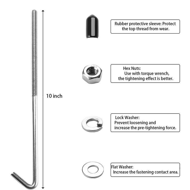 Heavy Duty Battery Hold Down Billet Aluminum Battery Tie Down Bracket J Bolts