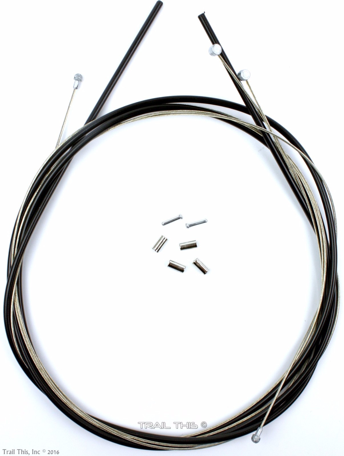 Shimano Standard Brake Cable Set / Kit w/ Black Housing for MTB or Road Bicycle