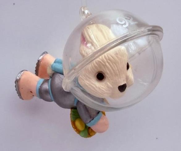 1992 Cosmic Rabbit Hallmark Ornament