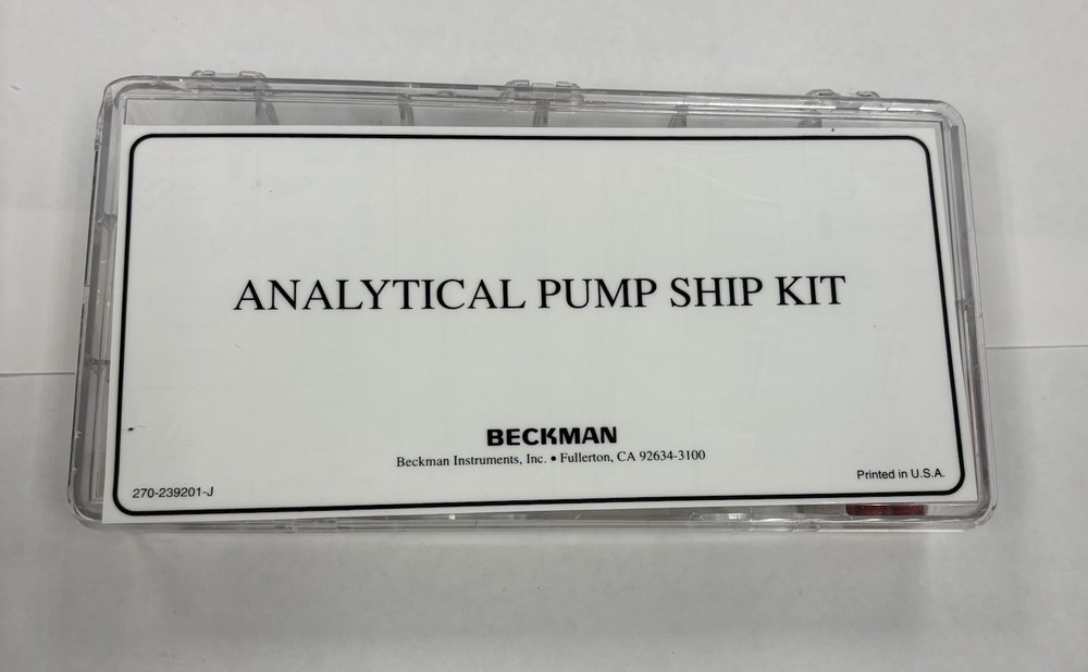 Beckman Analytical HPLC Pump Kit