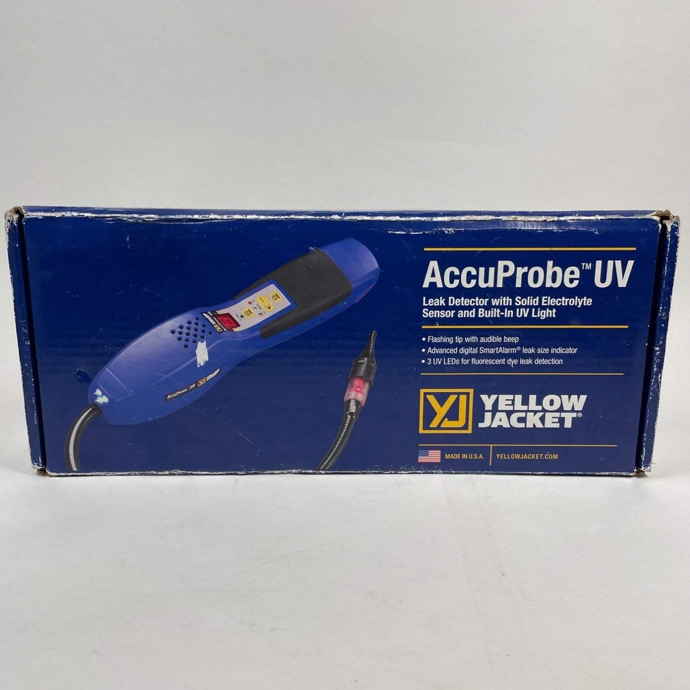 Yellow Jacket Accuprobe UV Leak Detector with Solid Electrolyte Sensor 69336