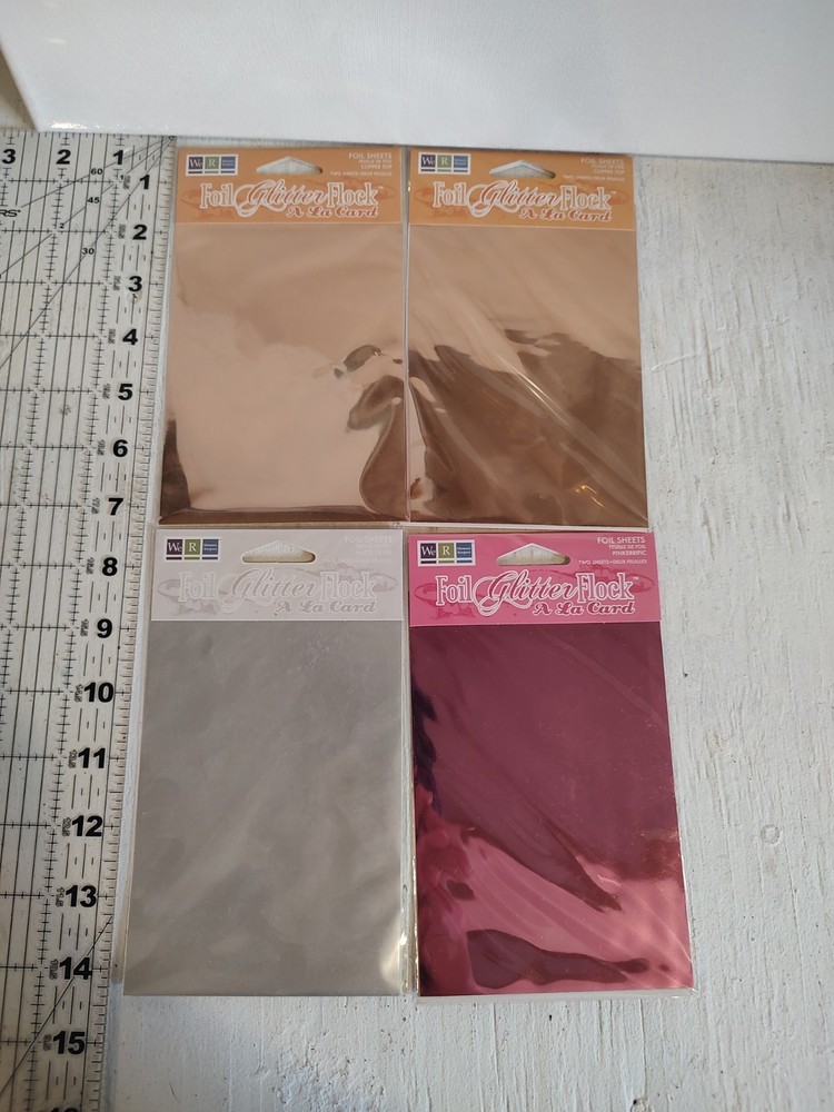 We R Memory Keepers Foil Glitter Flock A La Card Bundle