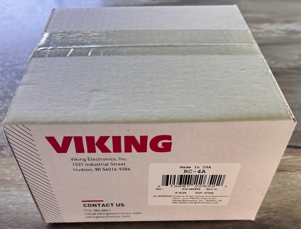 Viking electronics RC-4A Network Enabled 4 Relay Controller * NIB!!!!!