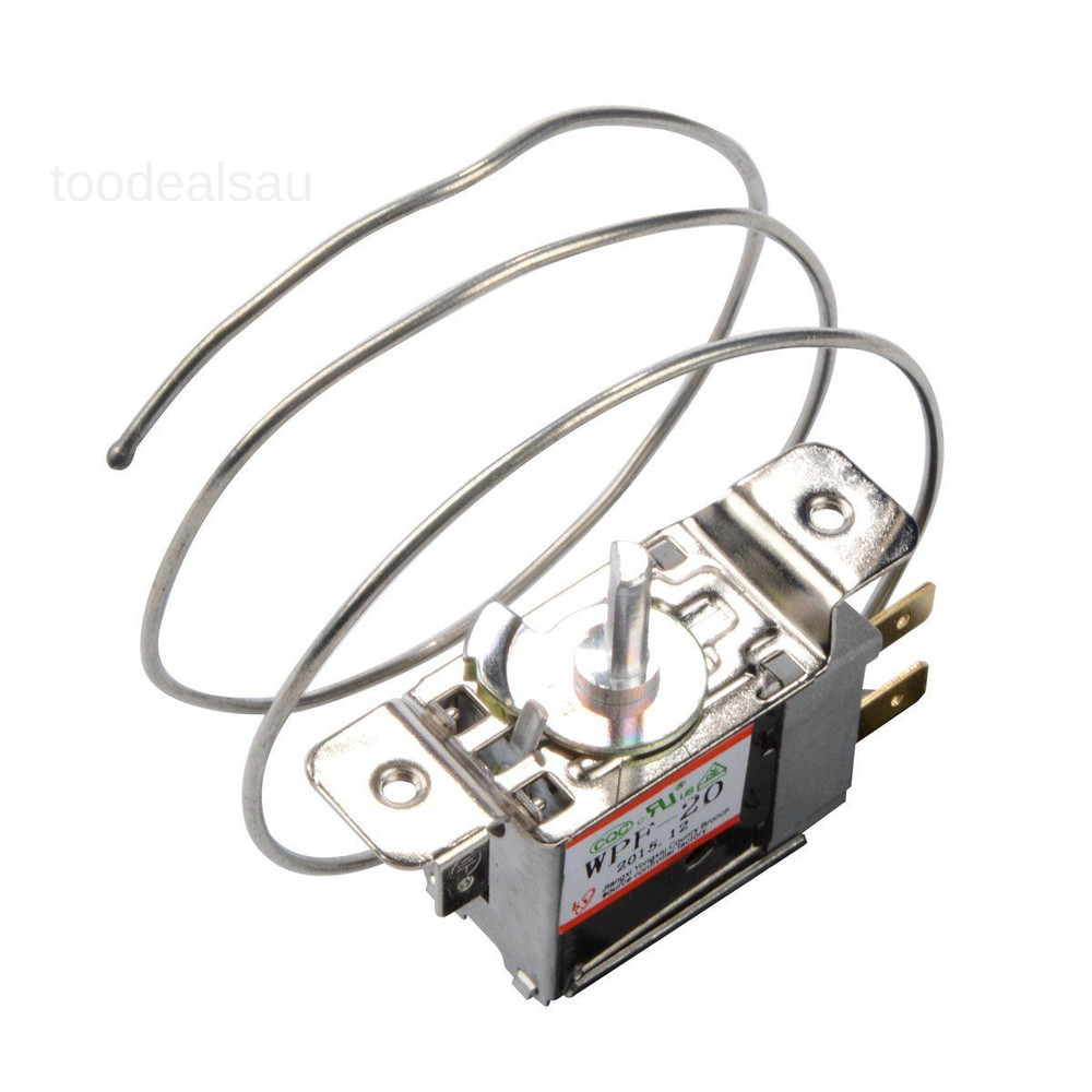 Mini Fridge Thermostat WPF-20 Universal Freezer Replacement 1PCS, Silver tone