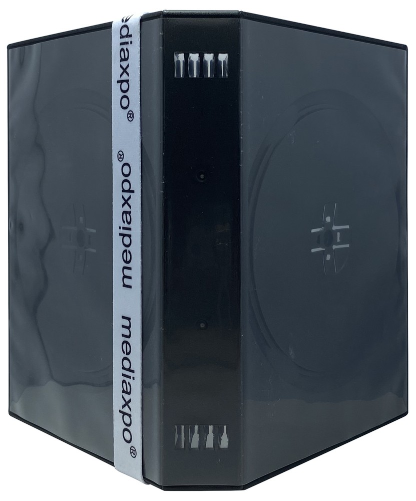 Black 10 Disc DVD Cases Lot