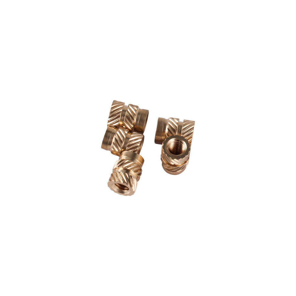 M2/M3/M4/M5 Thread Knurled Brass Threaded Heat Set Heat Resistant Insert