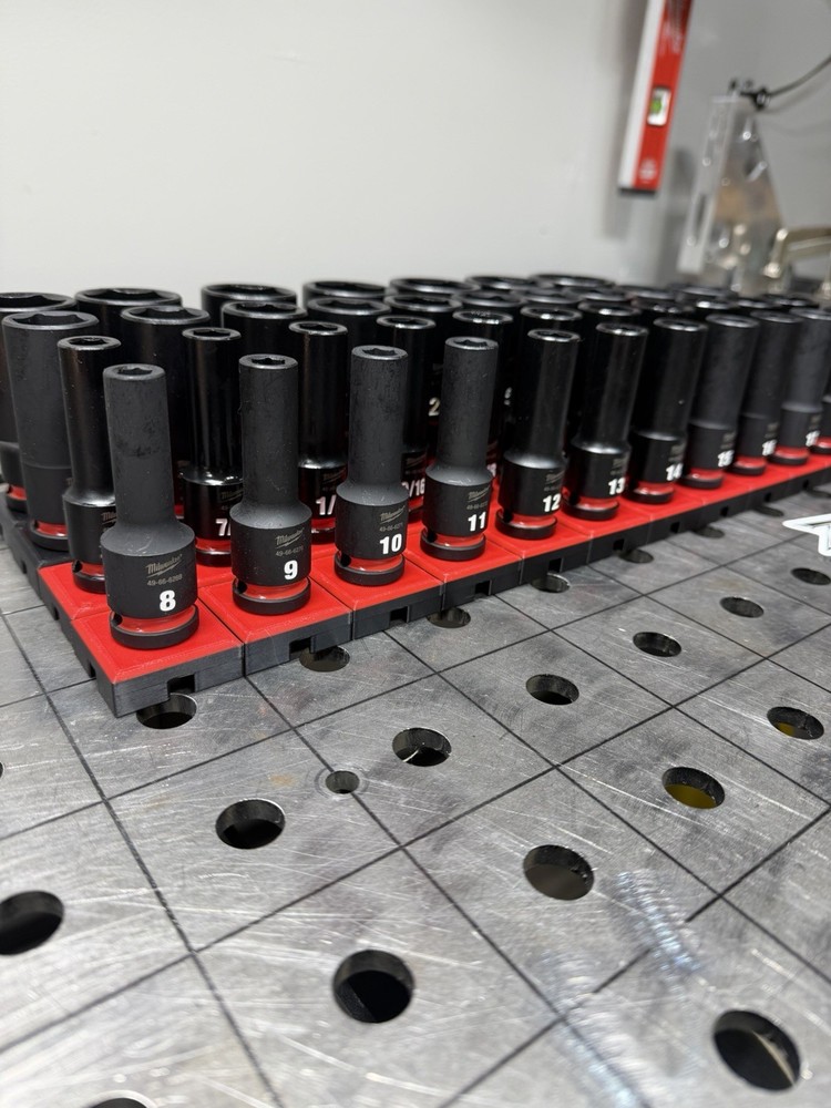 SOCKET ORGANIZER BLOCKS-TOOL BOX STORAGE