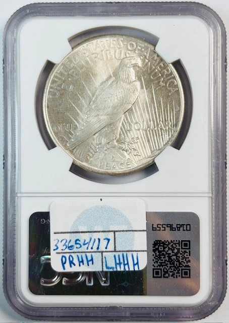 1925 Peace Dollar NGC MS-67