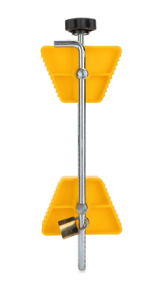 Camco Small Wheel Stop With Locking Feature 44653