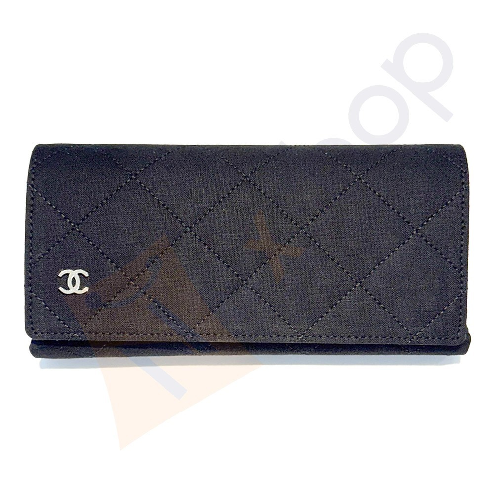 Soft Quilted Fabric Black Case for Sunglasses Eyeglasses w/ CleaningCloth & Box