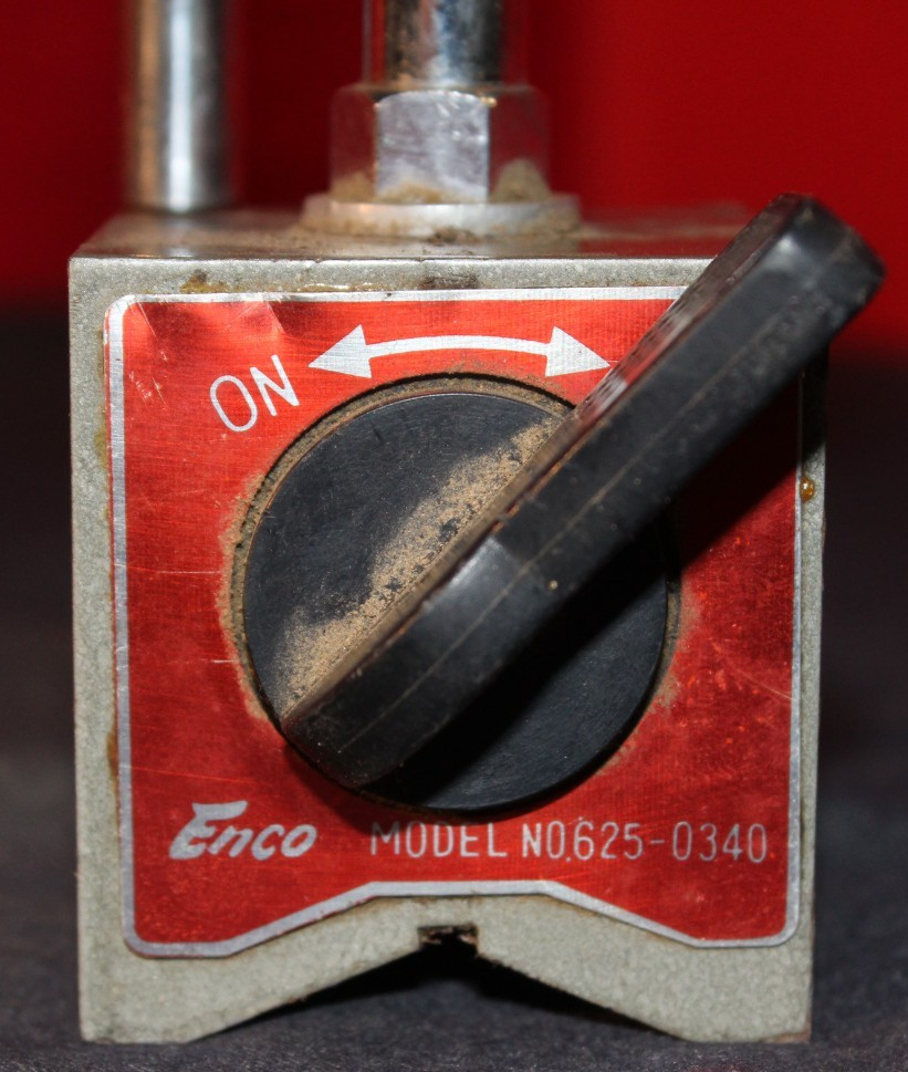 Enco Mfg. #625-0340 Magnetic Base and Indicator Holder