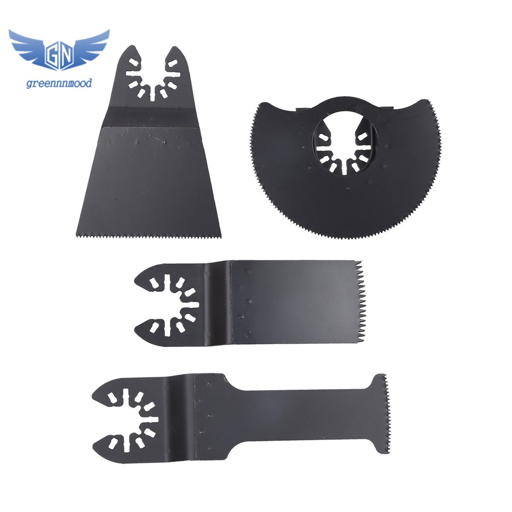 104Pcs Oscillating Multi Tool Blade Include 18 Types Blades 80 Sandpapers 4 Pads