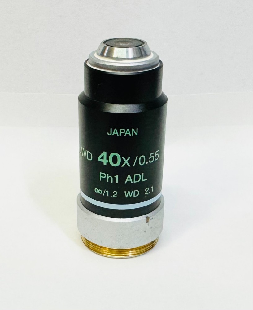Nikon 40x/0.55 Ph1-ADL Phase Contrast Microscope Objective Lens For Eclipse M25