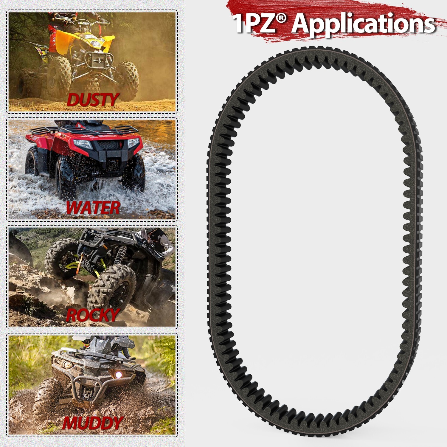 Drive Belt For Ski-Doo MX Z 1200 600 800R 900 600R 50TH ACE HO E-TEC 2009-2026