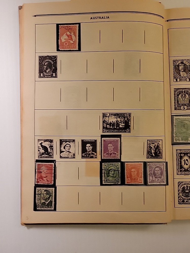 The Adventurer Album Postage Stamps Of The World