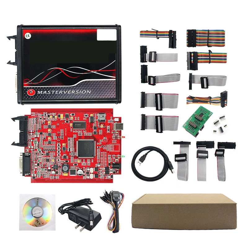 ECU Master 4 LED BDM Frame 22 Adapter Programmer Free 2.80 Real ECM Titanium1.61