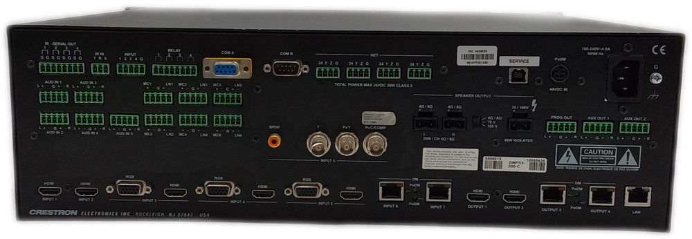 Crestron DMPS3-300-C Presentation system