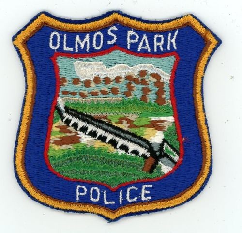 TEXAS TX OLMOS PARK POLICE NICE SHOULDER PATCH SHERIFF