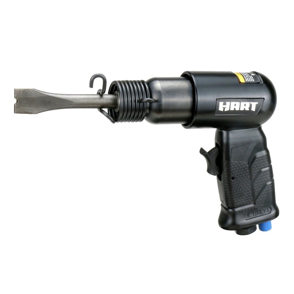 Short Air Hammer Pneumatic Tool with Chisel Point Tip