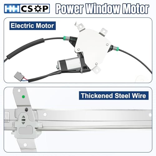 Front Left Driver Side Power Window Regulator with Motor Front Driver Side