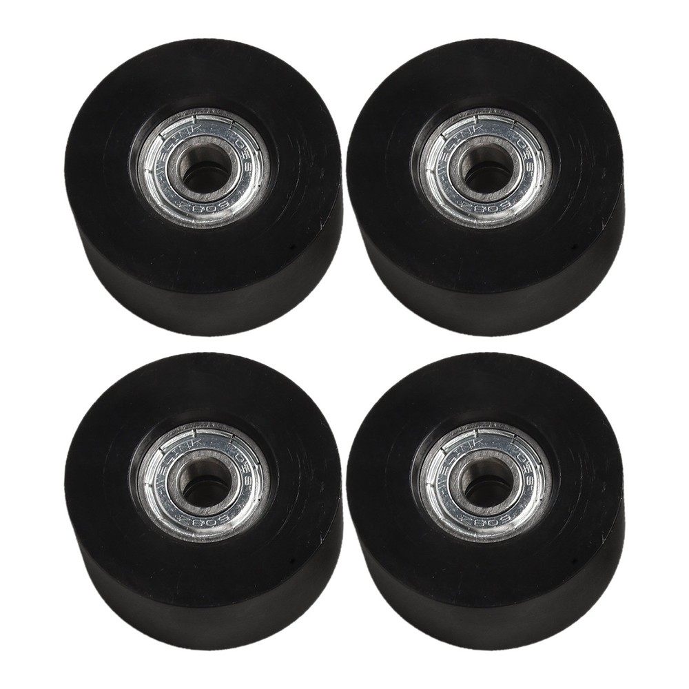 Smooth Rolling Replacement Wheels for Rowing Machine Seats Package of Four