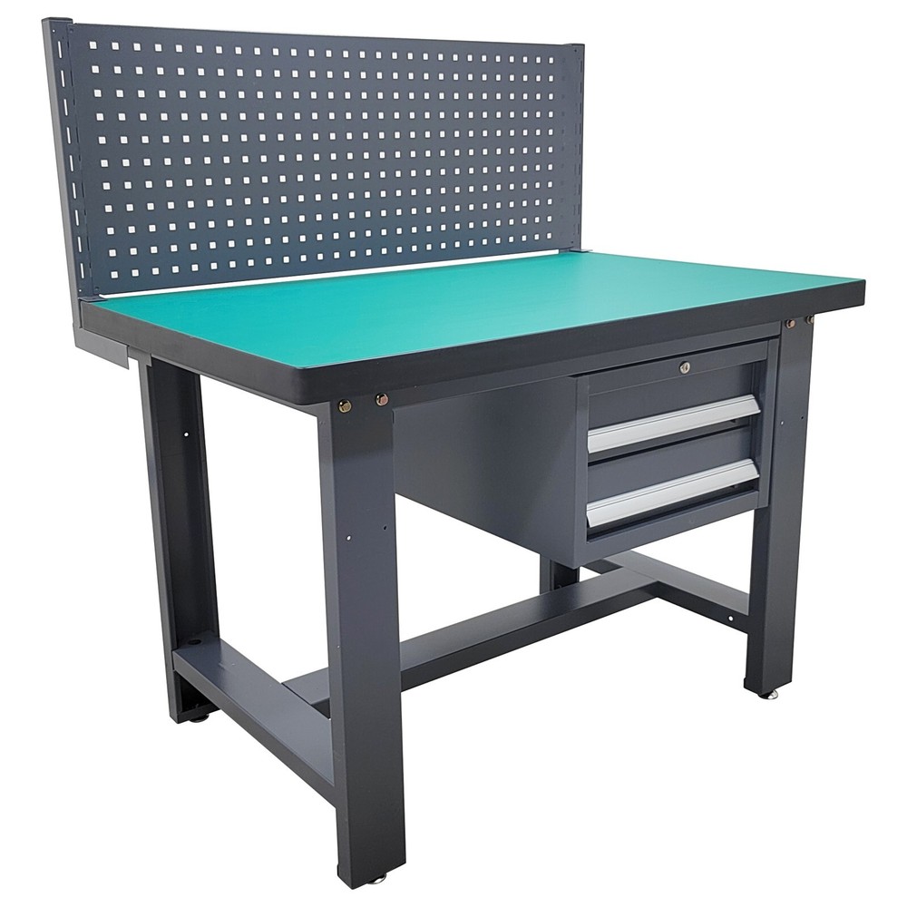 Industrial Anti-static Workbench 47*29.5in Assembly Line Work Table Load 1Ton