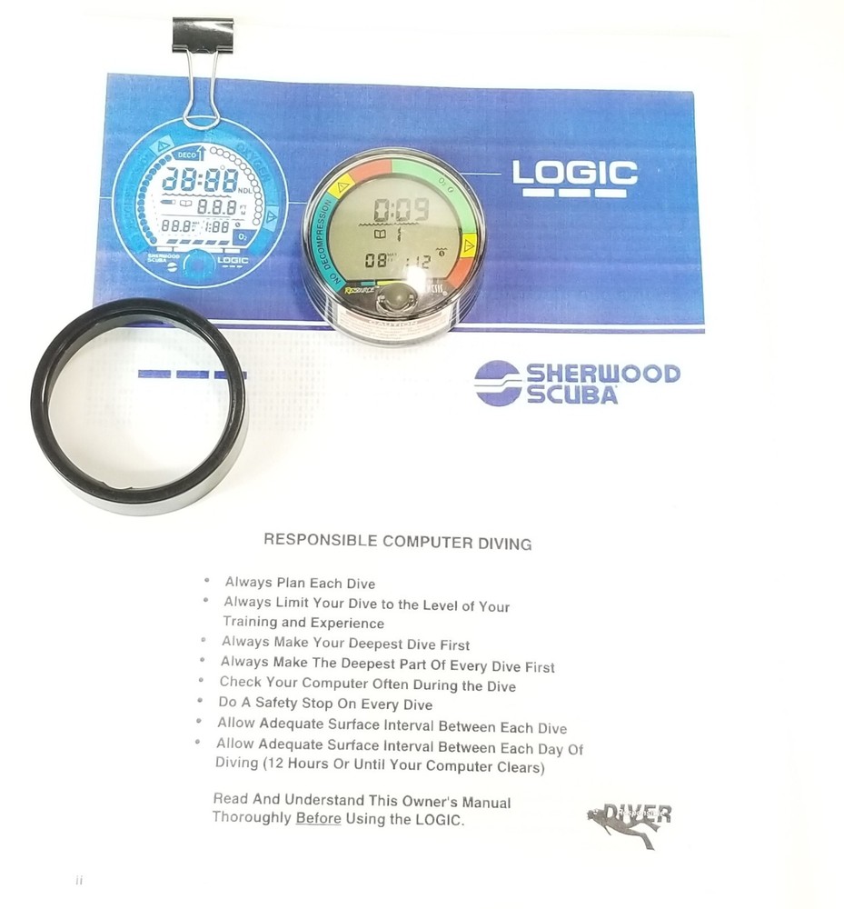 Genesis Resource Nx Puck Scuba Dive Diving Computer Module Air & Nitrox