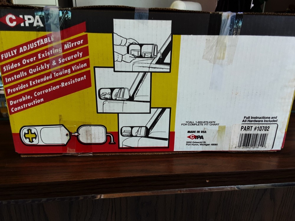 Custom Towing Mirror #10702