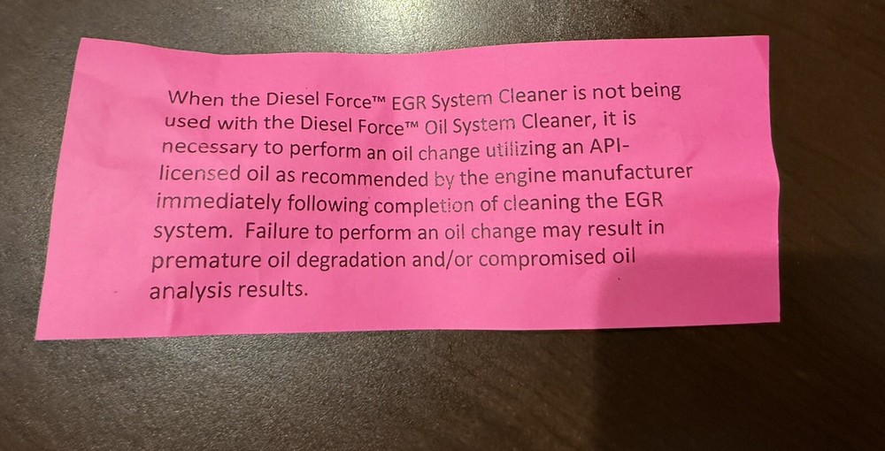 Diesel Force Kit #634 Emission